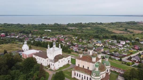 Dormition Goritszkij Kolostor Pereslavl Zalessky Jaroszlavl Régió — Stock videók