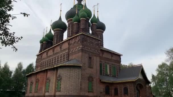 Iglesia Juan Bautista Yaroslavl — Vídeos de Stock