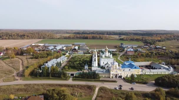 Monasterio Nikolo Shartomsky Ivanovo Región — Vídeo de stock