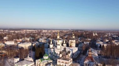 Veliky Ustyug Vologda Bölgesi Katedral yerleşim yeri