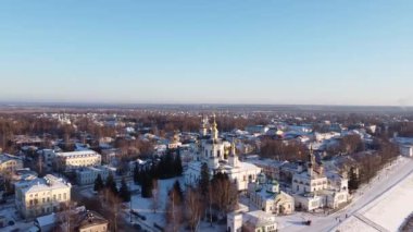 Veliky Ustyug Vologda Bölgesi Katedral yerleşim yeri