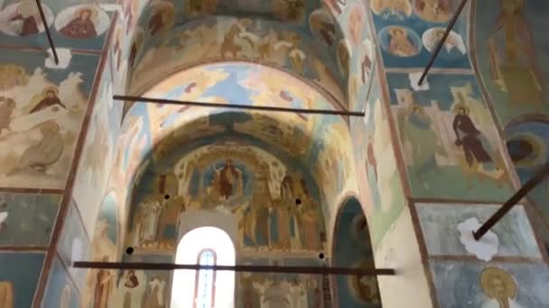Feropontov Theotokos Födelseklostret Vologda Region — Stockvideo