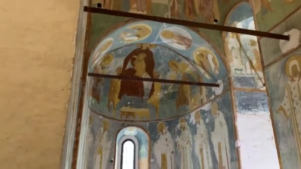 Feropontov Theotokos Doğum Manastırı Vologda Bölgesi — Stok video