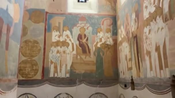 Feropontov Theotokos Födelseklostret Vologda Region — Stockvideo