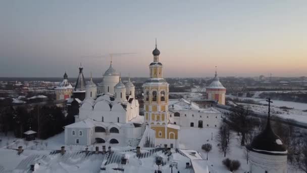 Spaso Prilutsky Dmitriev Manastırı Vologda — Stok video