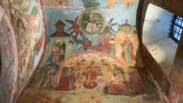 Kirillo Belozersky Manastırı Vologda Bölgesi — Stok video