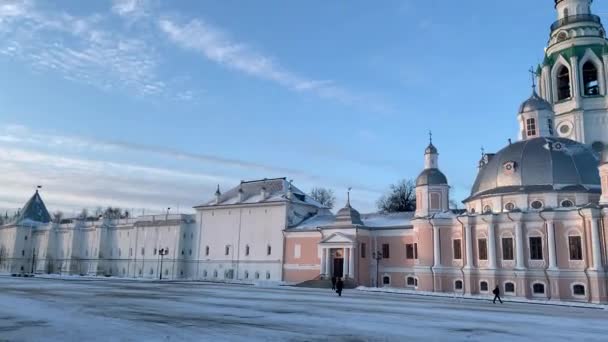 Vologda Kreml Miasto Vologda — Wideo stockowe