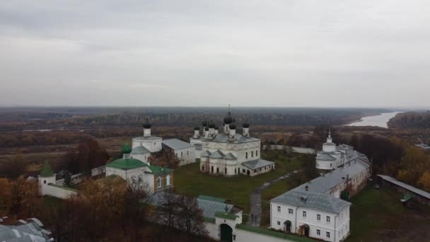 Święta Trójca Makarvo Unzhensky Klasztor Kostroma Region — Wideo stockowe