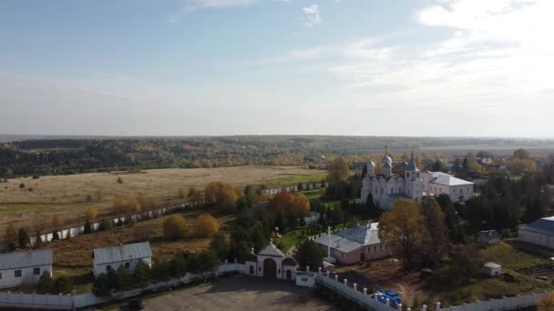 Paisievo Galitsch Entschlafungskloster Region Kostorma — Stockvideo