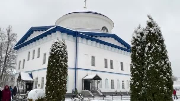 Raifa Kloster Der Republik Tatarstan — Stockvideo