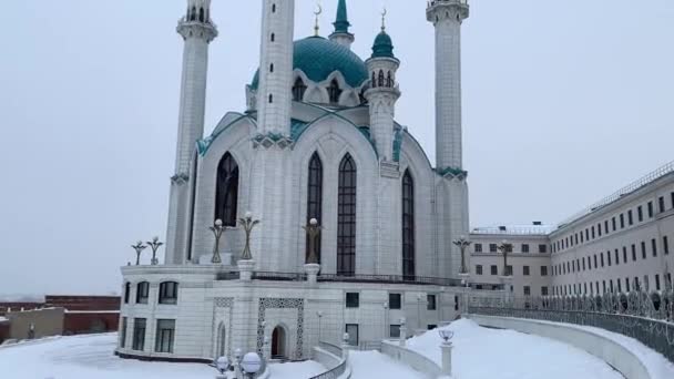 Kazan Kremlin Republiek Tatarstan — Stockvideo