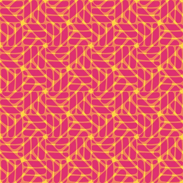 Nahtlose abstrakte Muster im geometrischen Stil — Stockvektor