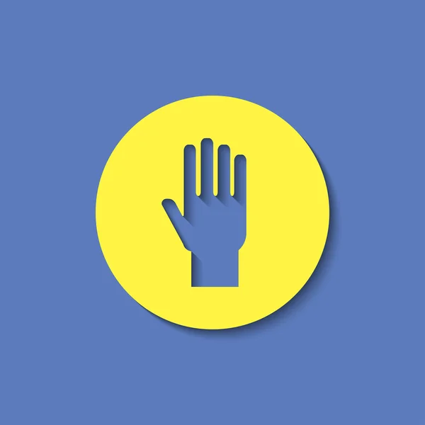 Hand sign vector icon — Stock Vector