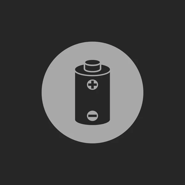 Battery power vector icon — Stock Vector