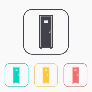 depolama simge renk seti