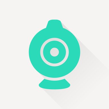 Web kamera vektör simgesi