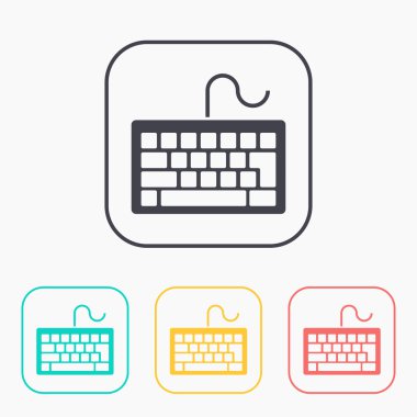 klavye renk kümesi simgesini