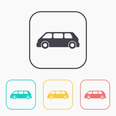 Araba renk simge kümesi 