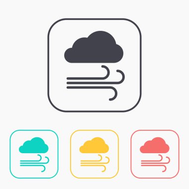 renk Icon set Rüzgar 