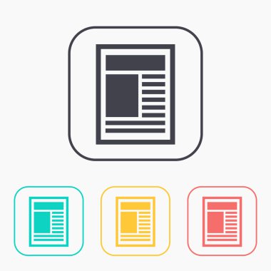 renk simge seti gazetesi 