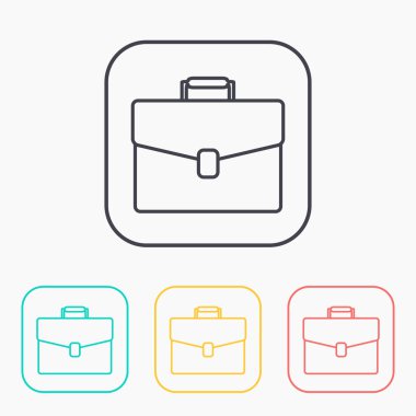 renk simge seti bavul 