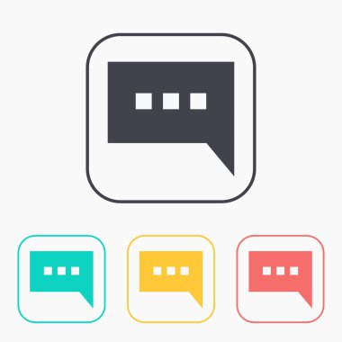 konuşma balonu renk simgesi ayarla 