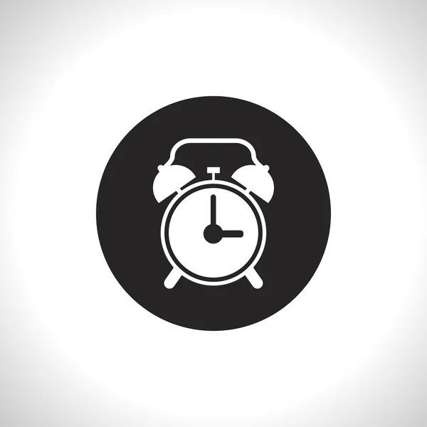 Alarm clock vector icon — Stock Vector