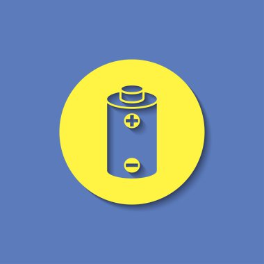 pil güç vektör simgesi