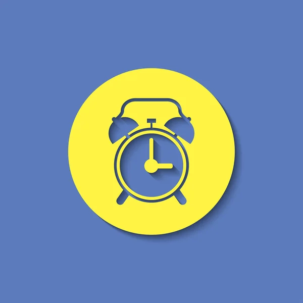 Alarm clock vector icon — Stock Vector