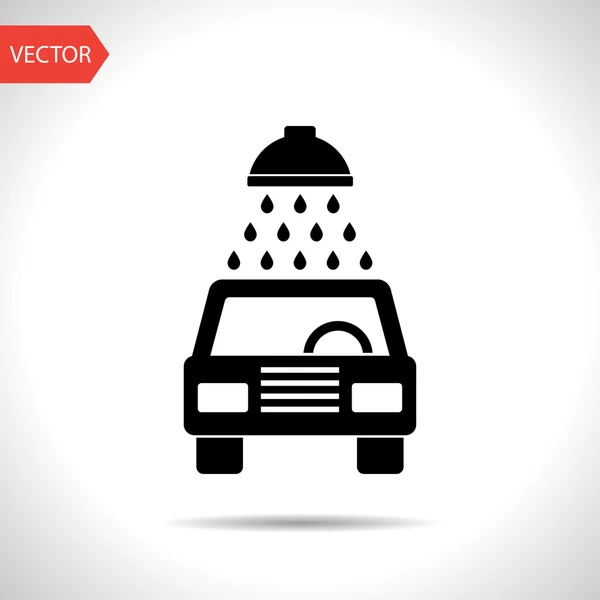 Pictogram van car wash — Stockvector