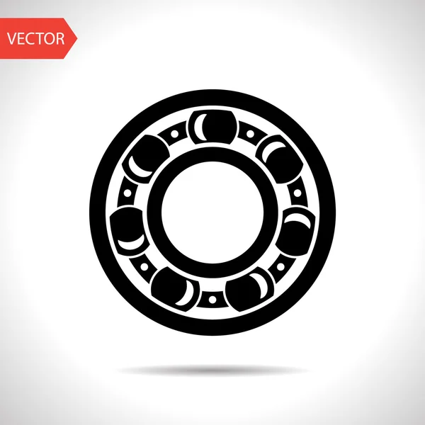 Icono del rodamiento — Vector de stock