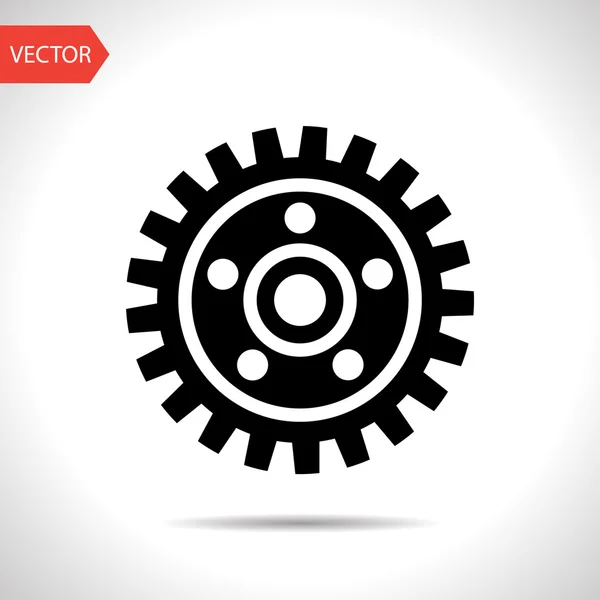 Icon of gear — Stock Vector