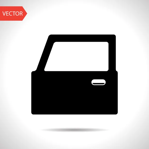 Pictogram van auto deur — Stockvector