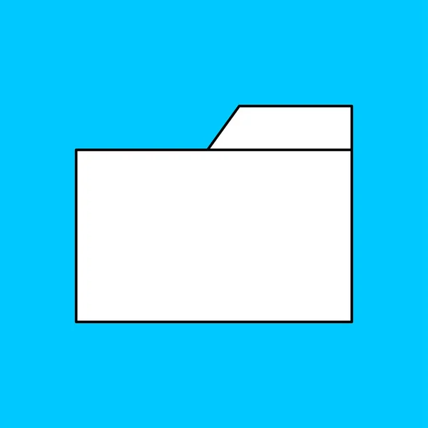 Icône du dossier — Image vectorielle