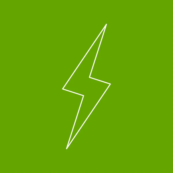 Pictogram voor lightning — Stockvector