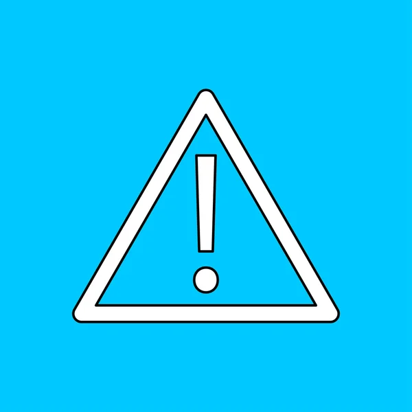 Warning icon — Stock Vector