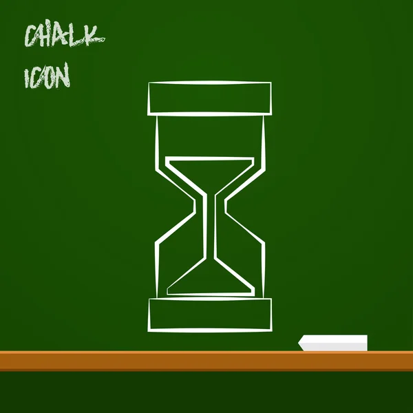 Icon of hourglass — Stock Vector