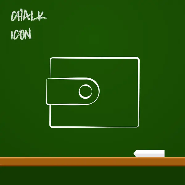 Icône de portefeuille — Image vectorielle