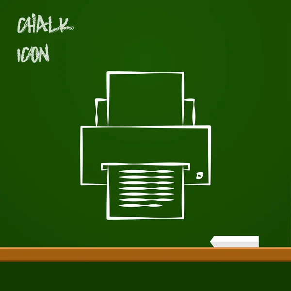 Icône de l'imprimante — Image vectorielle