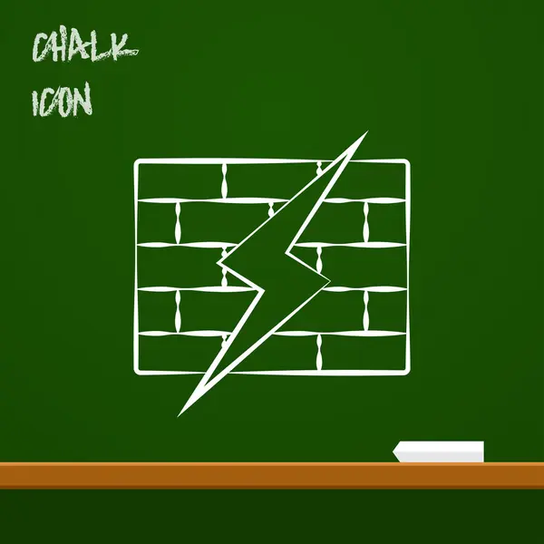 Pictogram van firewall — Stockvector