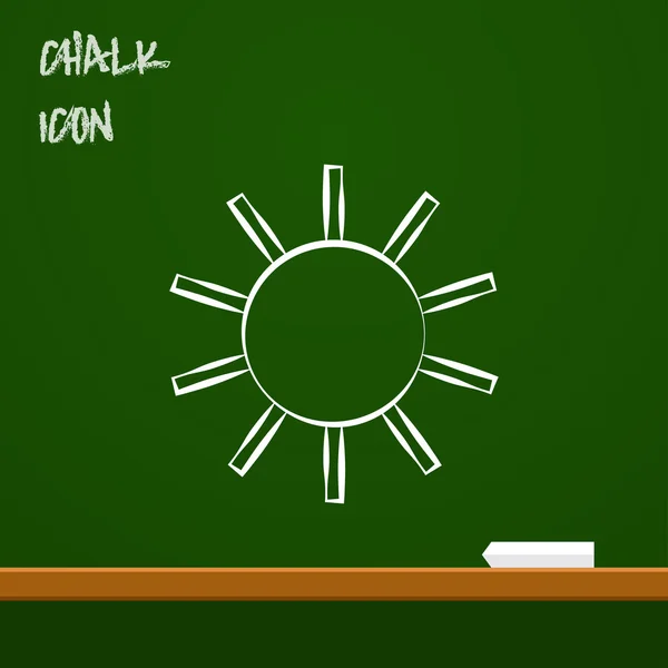 Icon of sun — Stock Vector