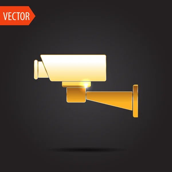 Pictogram van camera — Stockvector