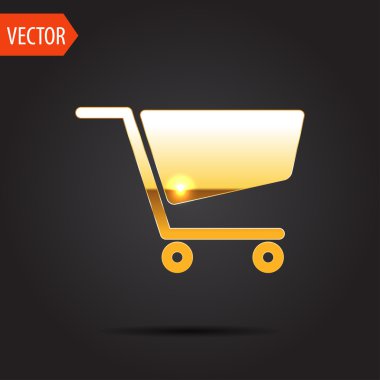 alışveriş sepeti simgesini