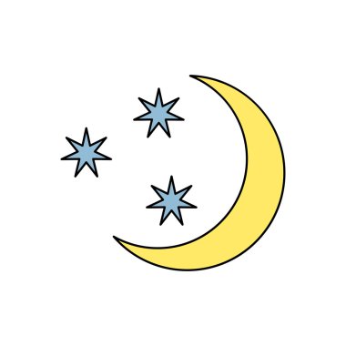 yıldızlı gece simgesi