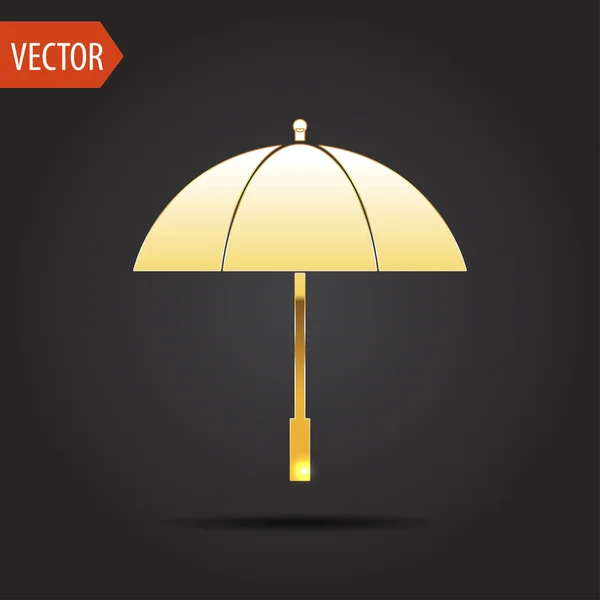 Icon of umbrella — Stock Vector