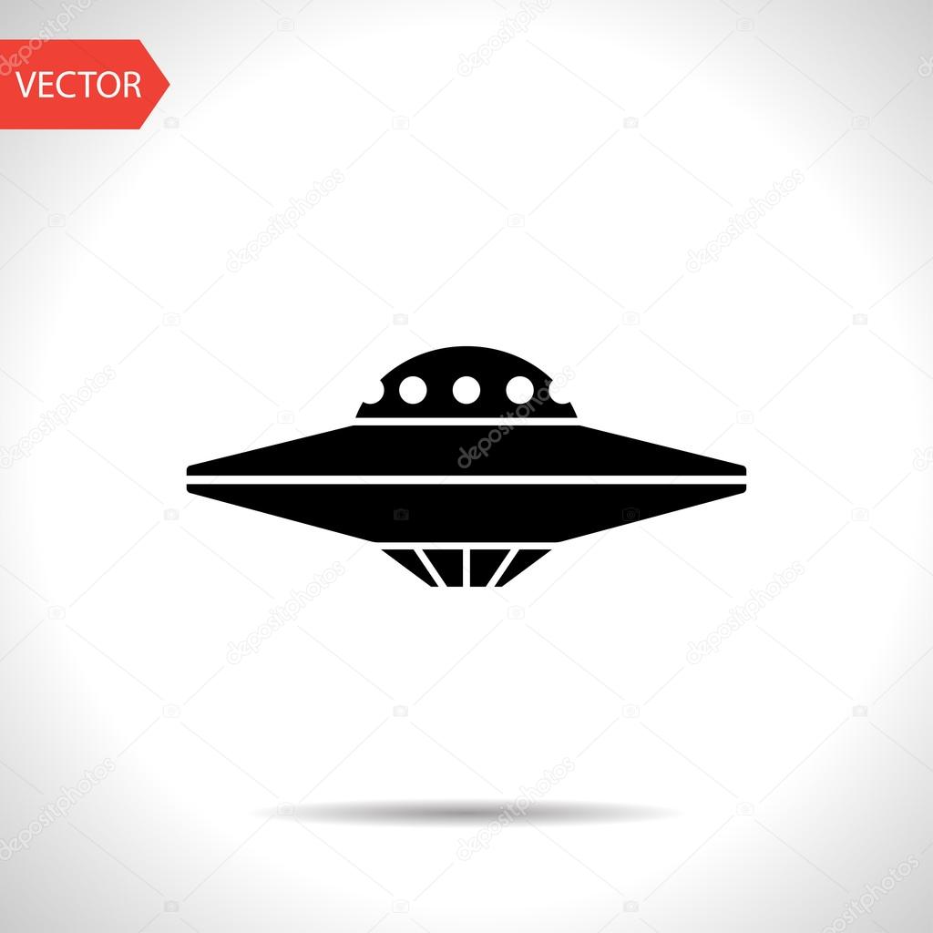 Simple web UFO icon.