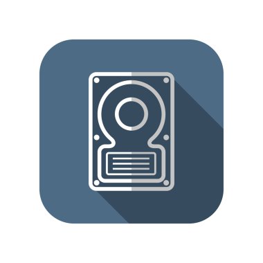 bilgisayar sabit diskin simgesini