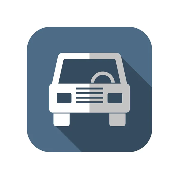 Icona di auto anteriore — Vettoriale Stock