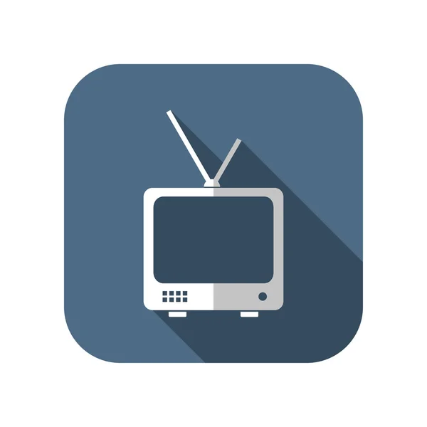 Icono del televisor — Vector de stock