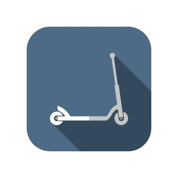 Икона детского скутера — стоковый вектор